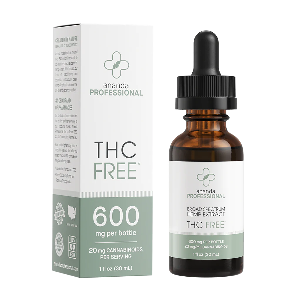 Broad Spectrum CBD Tincture 600mg