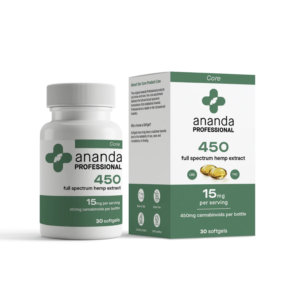 Ananda Full Spectrum Hemp CBD Softgels